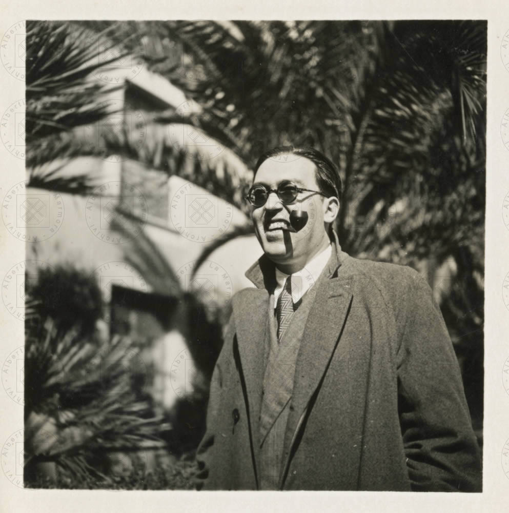 Arturo Loria, 1935, scatto di Alberti